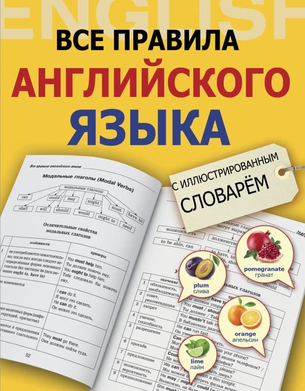 Все правила английского языка с иллюстрированным словарем