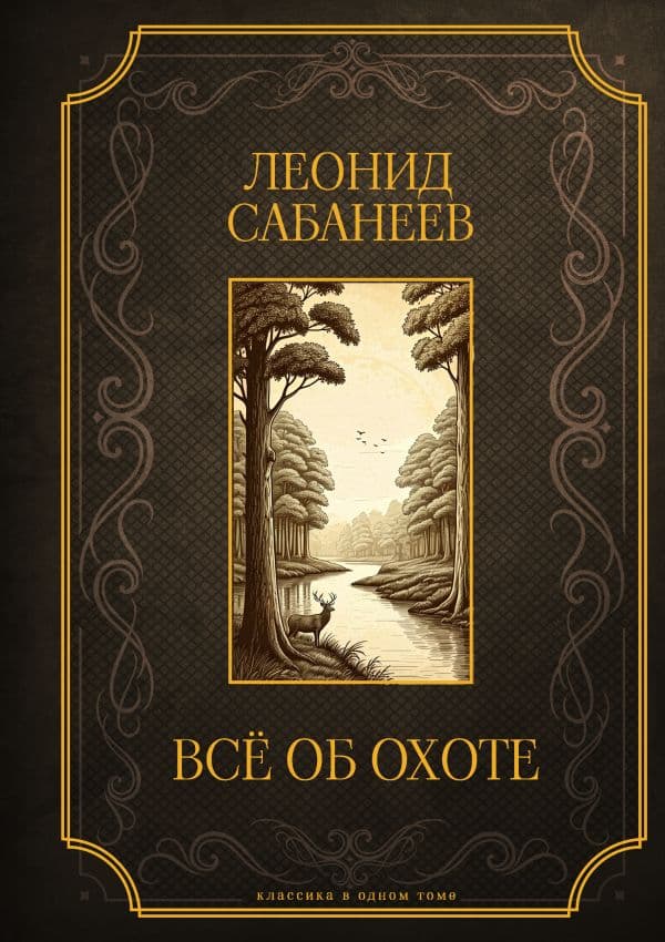 Обложка книги Все об охоте. Подарочное издание — Сабанеев Л.П.