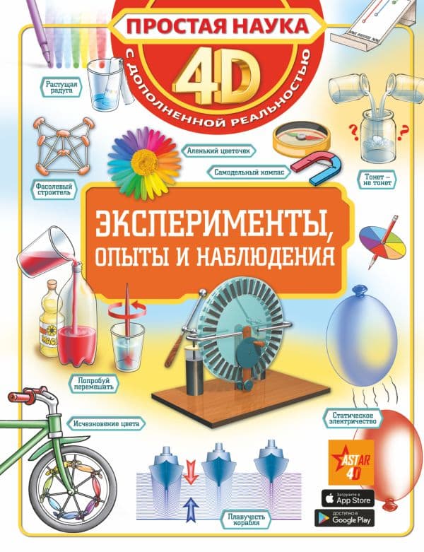 Обложка книги Эксперименты, опыты и наблюдения — Спектор А.А., Аниашвили К.С., Вайткене Л.Д.