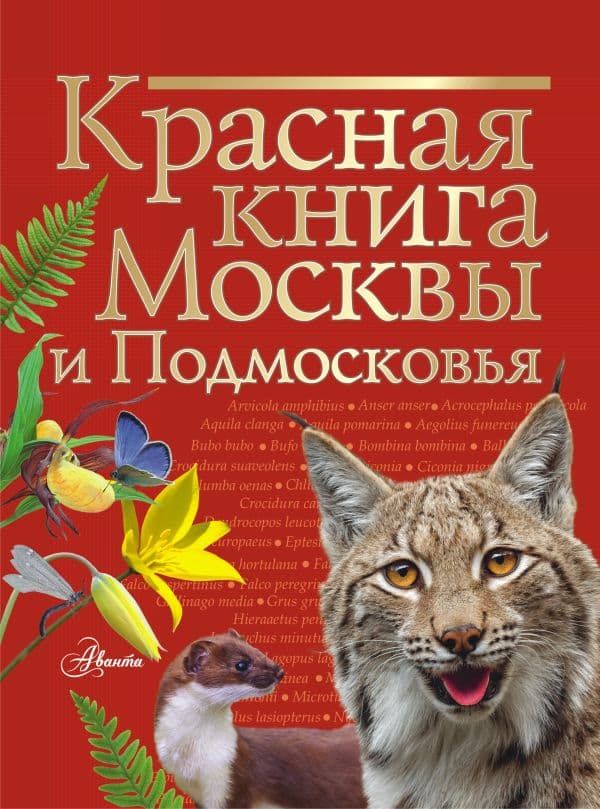 Обложка книги Красная книга Москвы и Подмосковья — Молюков М.И.