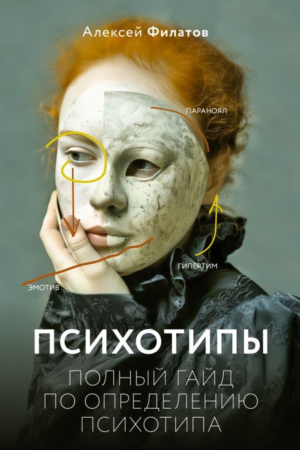 Обложка книги Психотипы. Полный гайд по определению психотипа — Филатов А.В.