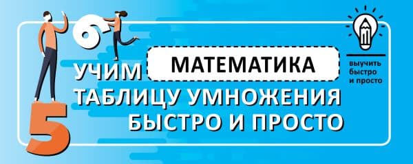 Обложка книги Математика. Учим таблицу умножения быстро и просто — .