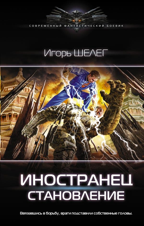 Обложка книги Иностранец. Становление — Шелег И.В.