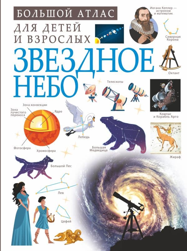 Обложка книги Звездное небо — Спектор А.А., Гусев И.Е., Ликсо В.В.
