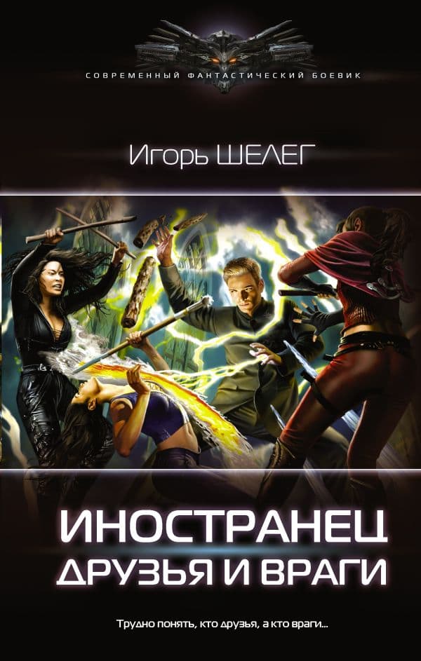 Обложка книги Иностранец. Друзья и враги — Шелег И.В.