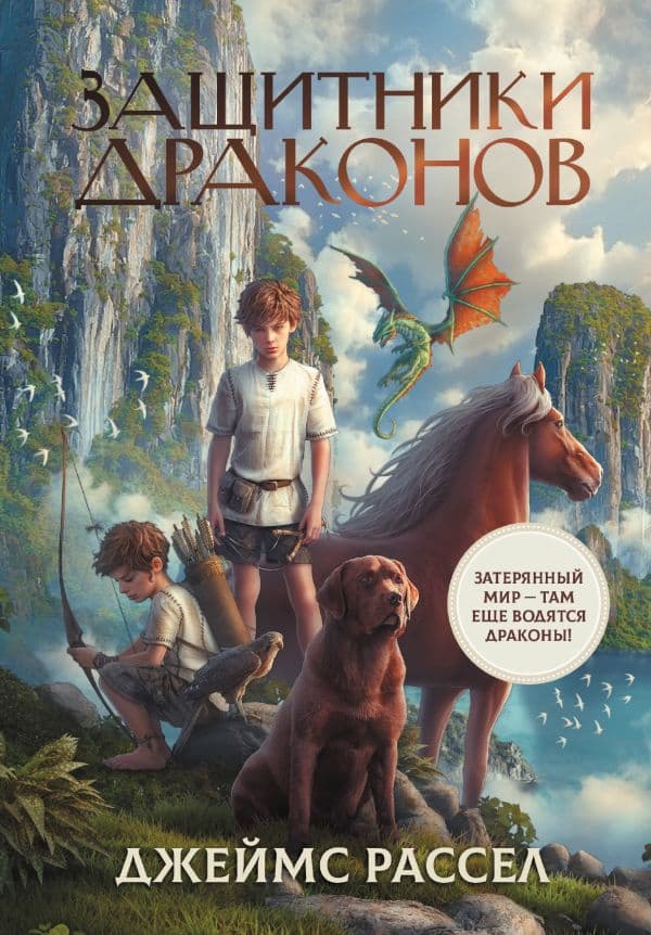 Обложка книги Защитники драконов — Рассел Дж.