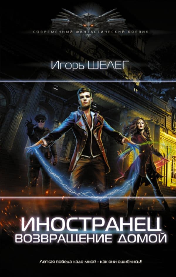 Обложка книги Иностранец. Возвращение домой — Шелег И.В.