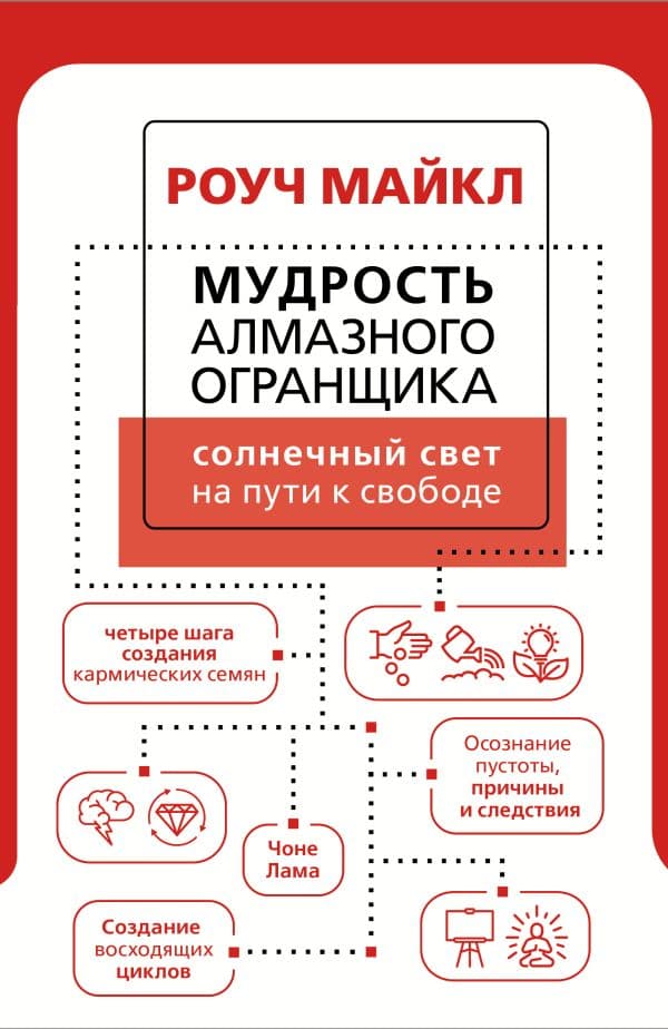 Обложка книги Мудрость Алмазного Огранщика: солнечный свет на пути к свободе — Роуч М.