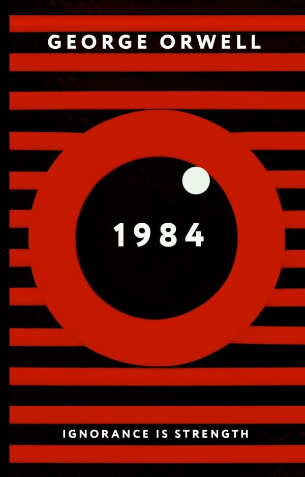Обложка книги 1984 — Оруэлл Д.