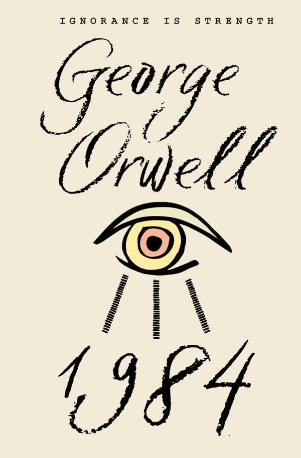 Обложка книги 1984 — Оруэлл Д.
