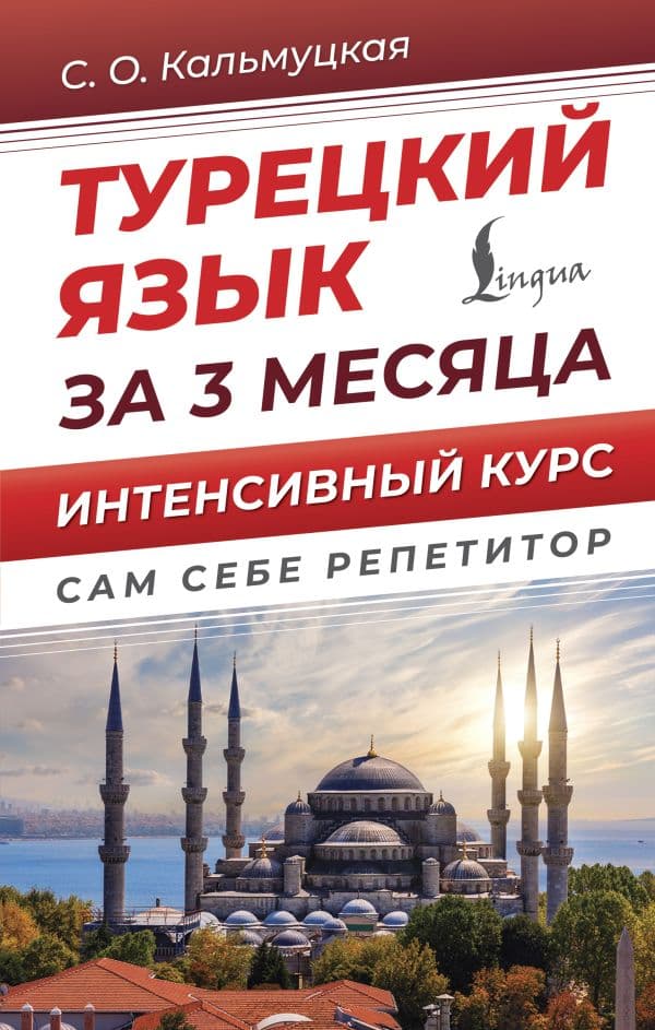 Обложка книги Турецкий язык за 3 месяца. Интенсивный курс — Кальмуцкая С.О.