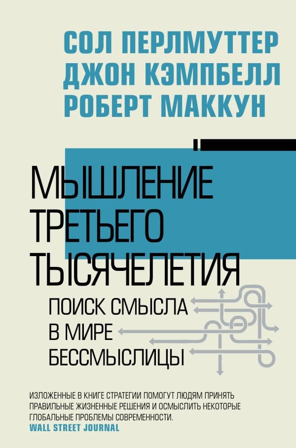 Обложка книги Мышление третьего тысячелетия. Поиск смысла в мире бессмыслицы — Перльмуттер С.