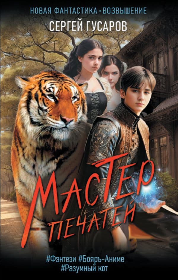 Обложка книги Мастер печатей — Гусаров С.