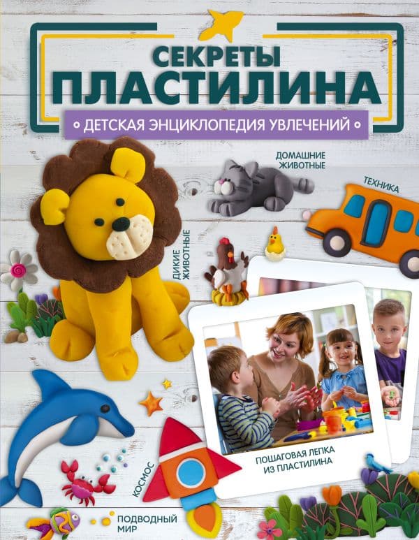 Обложка книги Секреты пластилина — Ромаш Алеся