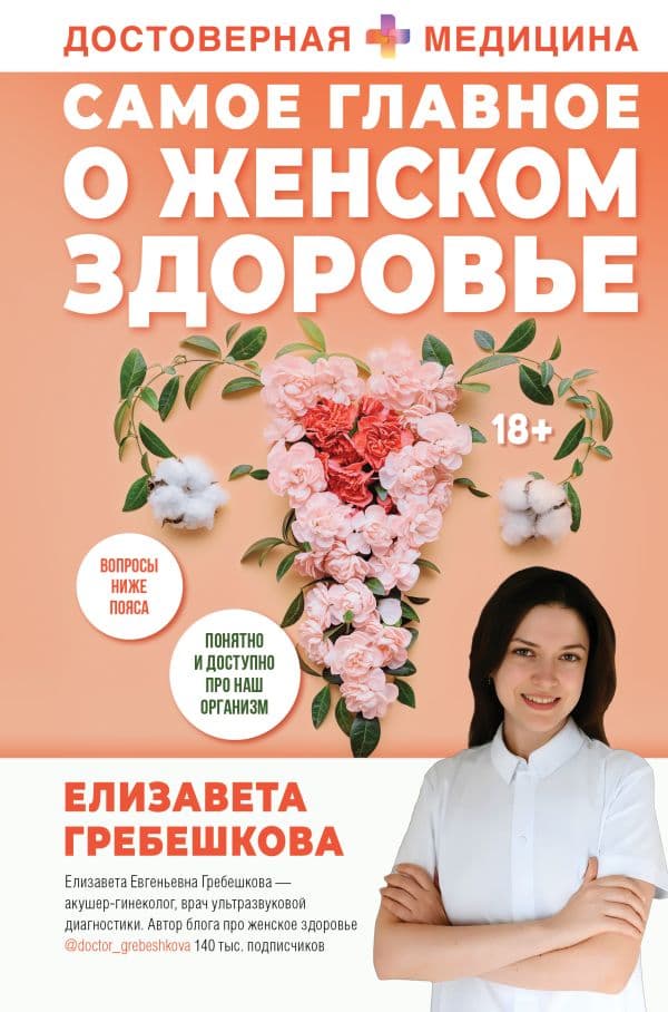 Обложка книги Самое главное о женском здоровье. Вопросы ниже пояса — Гребешкова Е.Е.