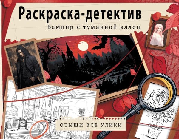 Обложка книги Вампир с туманной аллеи. Убийство в старинном замке — .