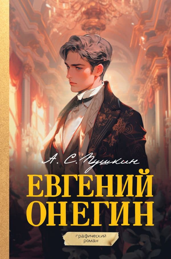 Обложка книги Евгений Онегин. Графический роман — Пушкин А.С.