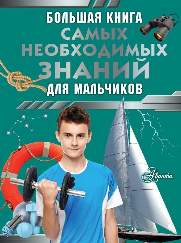 Обложка книги Большая книга самых необходимых знаний для мальчиков — Резько И.В.
