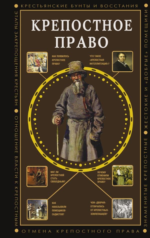 Обложка книги Крепостное право — Баганова М.