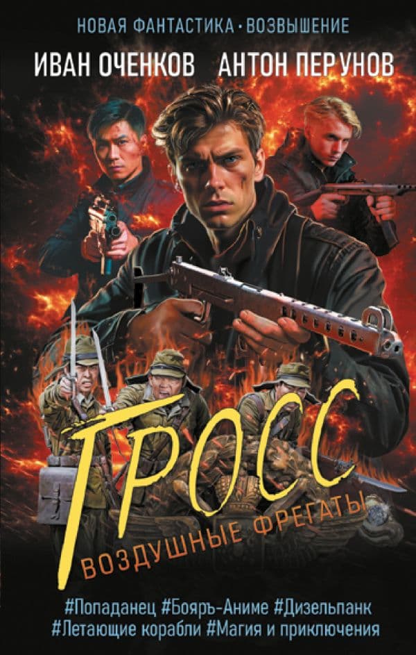 Обложка книги Воздушные фрегаты. Гросс — Оченков И.В., Перунов А.Ю.
