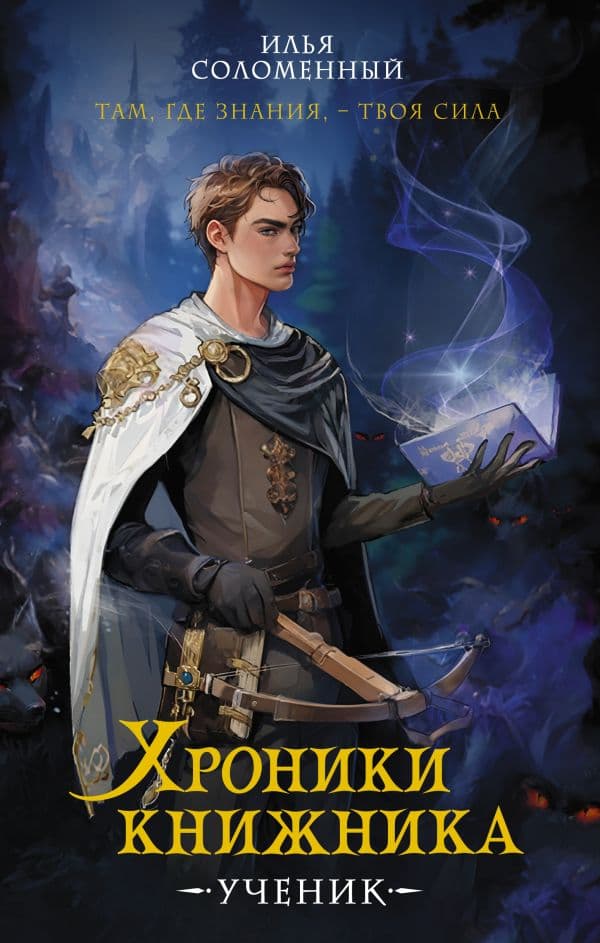 Обложка книги Хроники книжника. Ученик. Книга 1 — Соломенный И.В.