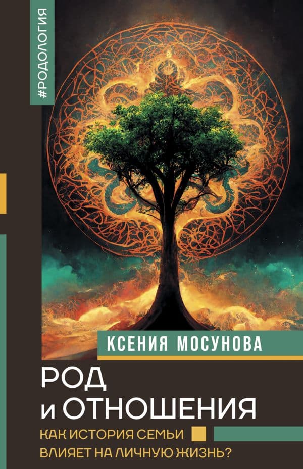 Обложка книги Род и отношения. Как история семьи влияет на личную жизнь? — Мосунова К.А.