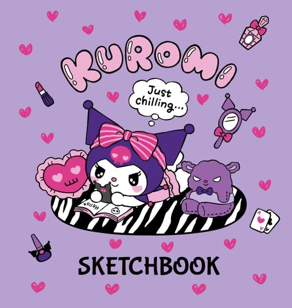 Обложка книги Kuromi. Sketchbook (розовый) — .
