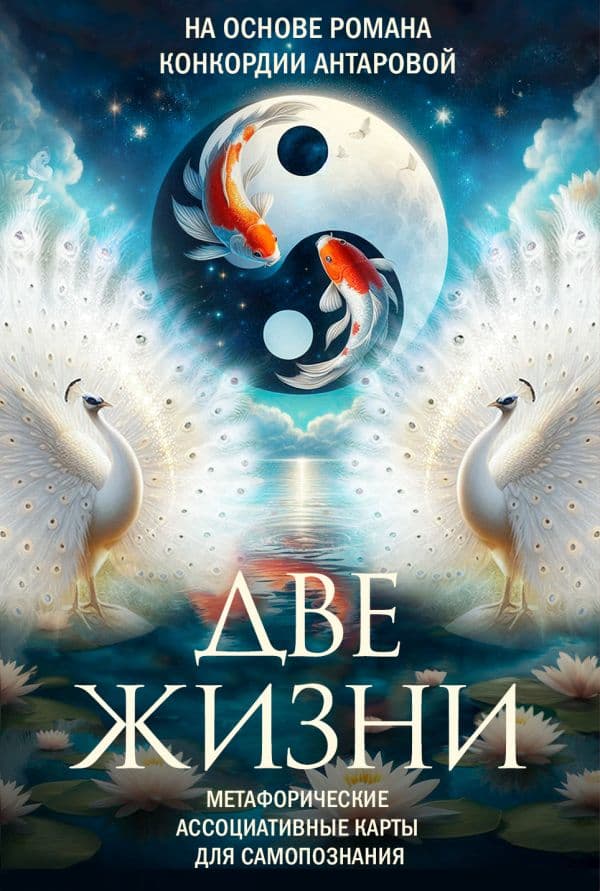 Обложка книги Две жизни. Метафорические ассоциативные карты для самопознания — Антарова Кора