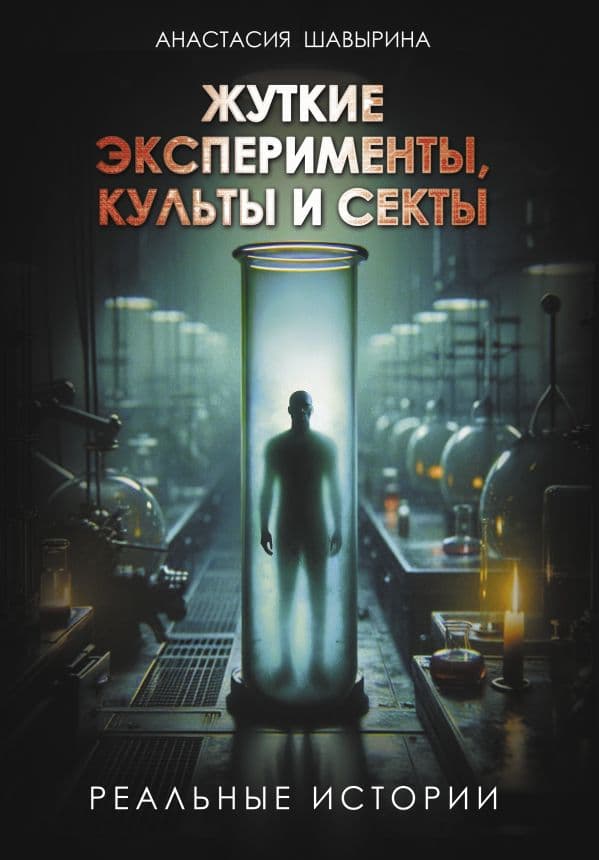 Обложка книги Жуткие эксперименты, культы и секты. Реальные истории — Шавырина А.А.