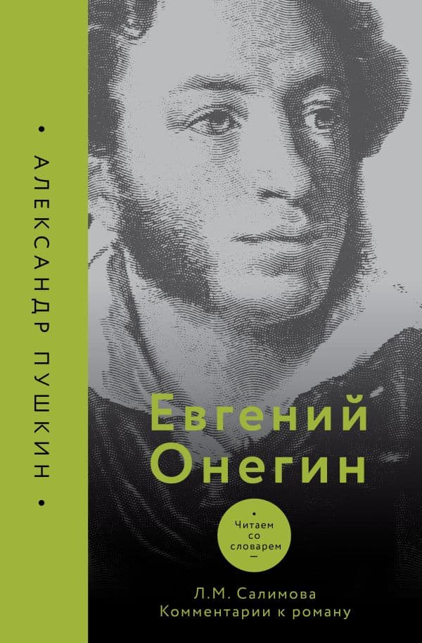 Обложка книги Евгений Онегин. Читаем со словарем. Комментарии к роману — Салимова Л.М.