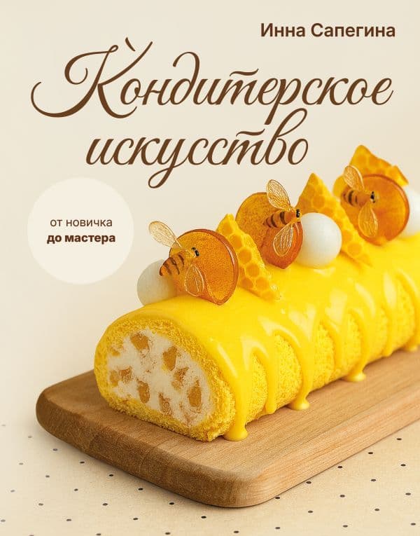 Обложка книги Кондитерское искусство: от новичка до мастера — Сапегина И.И.
