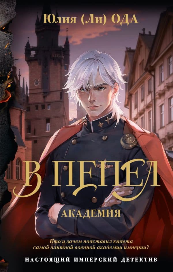 Обложка книги В пепел. Академия — Ода Ю.