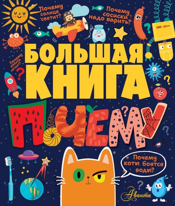 Обложка книги Большая книга почему — Бобков П.В.