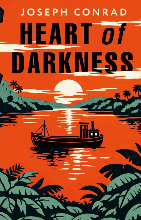 Обложка книги Heart of Darkness = Сердце тьмы — Conrad Joseph