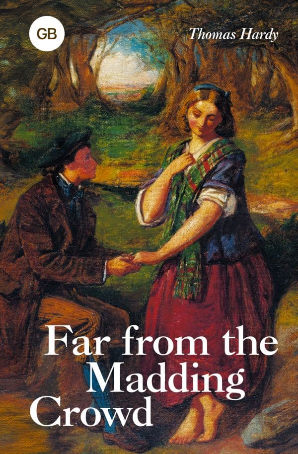 Обложка книги Far from the Madding Crowd = Вдали от обезумевшей толпы — Hardy Thomas