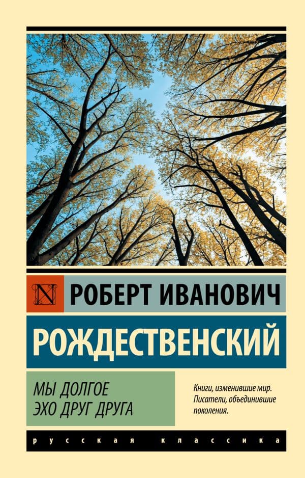 Обложка книги Мы долгое эхо друг друга — Рождественский Р.И.