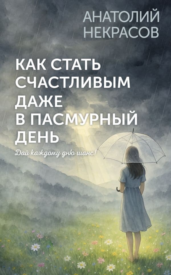 Обложка книги Как стать счастливым даже в пасмурный день. Дай каждому дню шанс! — Некрасов А.А.