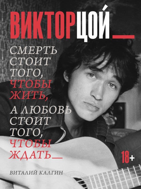 Обложка книги Виктор Цой. Смерть стоит того, чтобы жить, а любовь стоит того, чтобы ждать — Калгин В.