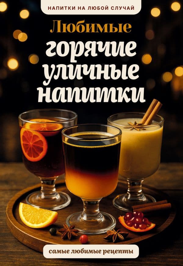 Обложка книги Любимые горячие уличные напитки — Бедретдинов Т.