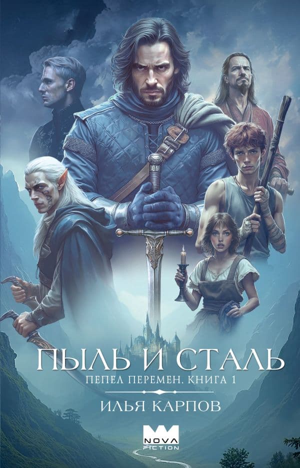 Обложка книги Пепел перемен. Книга 1. Пыль и сталь — Карпов И.В.