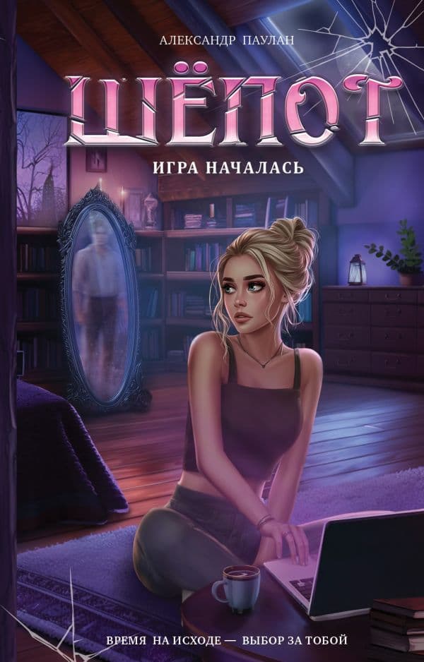 Обложка книги Шёпот. Игра началась — Паулан А.