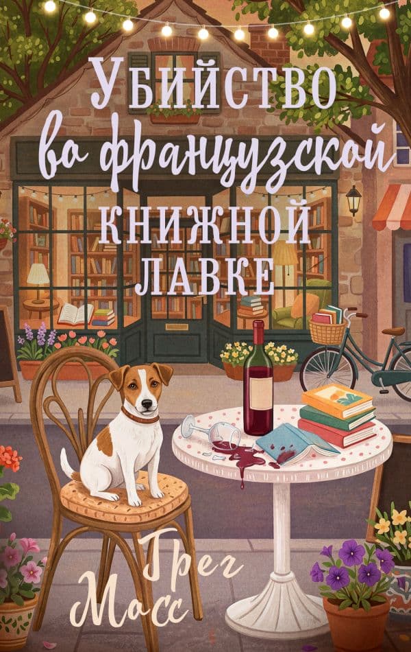 Обложка книги Убийство во французской книжной лавке — Мосс Г.