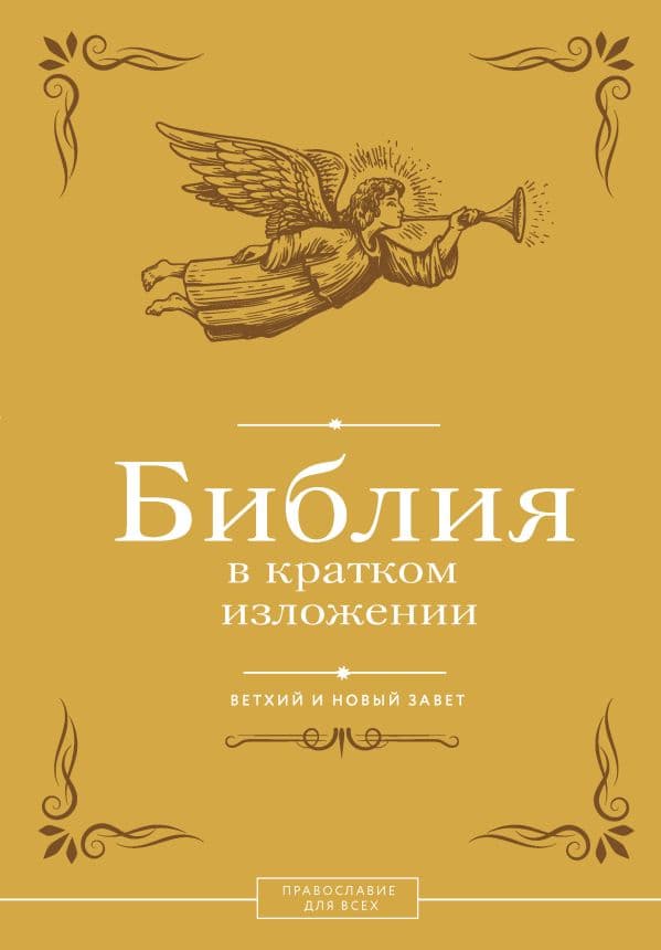 Обложка книги Библия в кратком изложении. Ветхий и Новый Завет — &ltне указано>