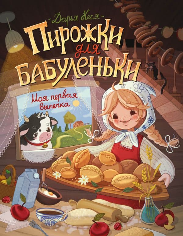 Обложка книги Пирожки для бабуленьки. Моя первая выпечка — Кеся Д.В.