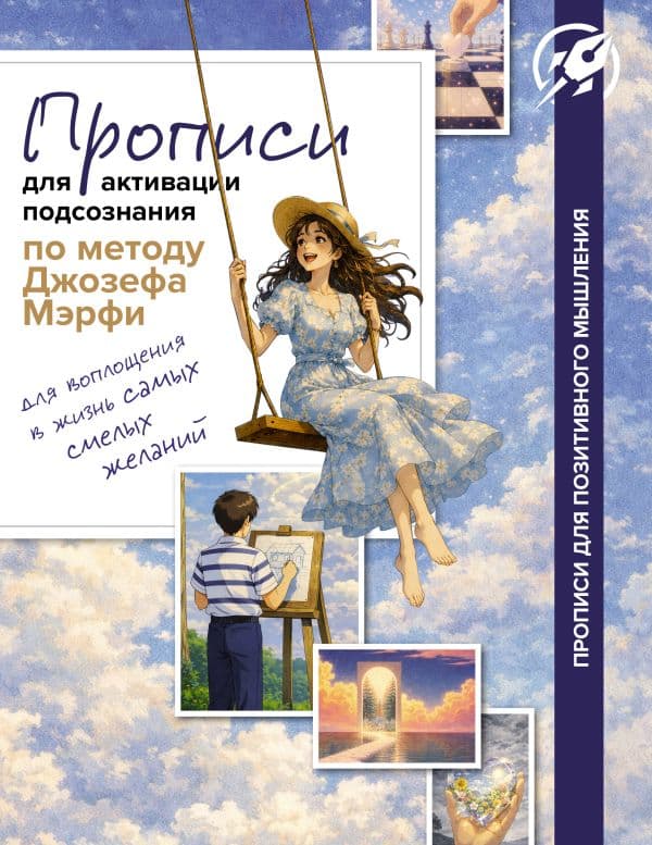 Обложка книги Прописи для активации подсознания по методу Джозефа Мерфи — <не указано>