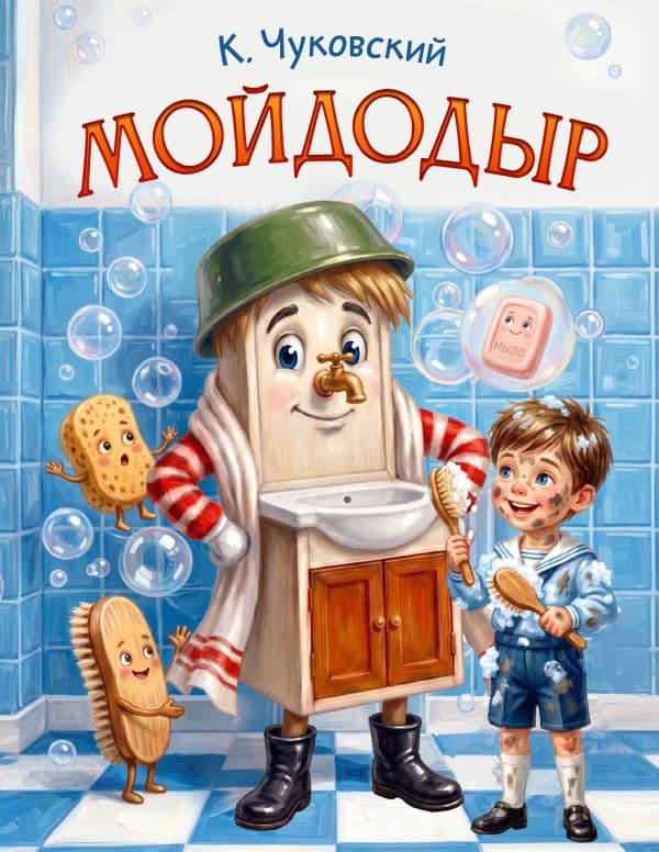 Обложка книги Мойдодыр — Чуковский К.И.