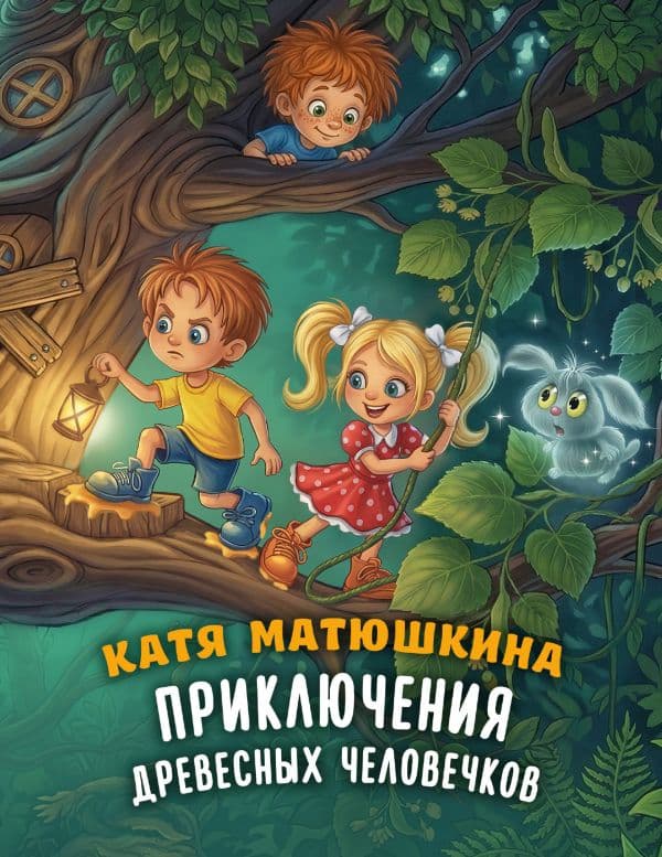Обложка книги Приключения древесных человечков — Матюшкина К.
