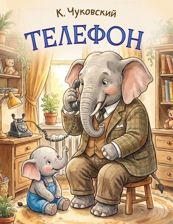 Обложка книги Телефон — Чуковский К.И.