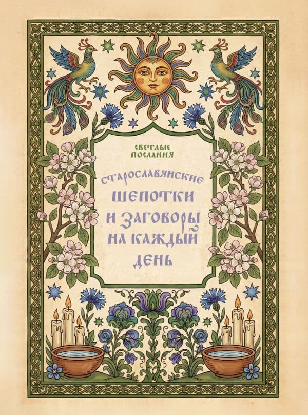 Обложка книги Старославянские шепотки и заговоры на каждый день — &ltне указано>