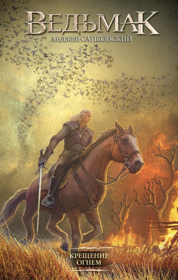 Обложка книги Крещение огнем — Сапковский А.